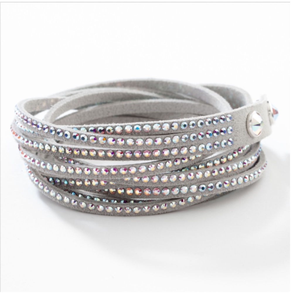 Touchstone Crystal wrap bracelet